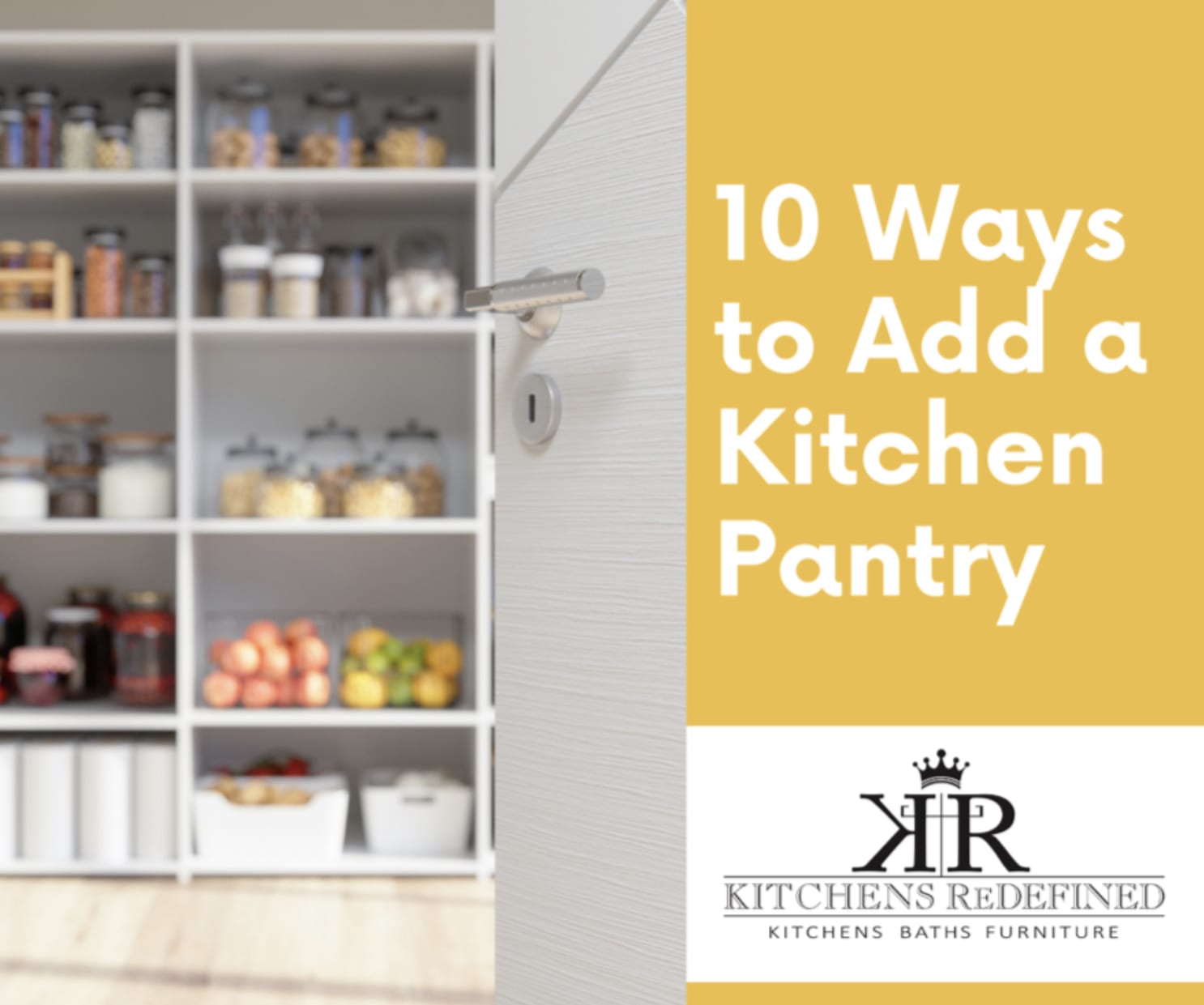 How Does Exactly a Pantry Add Value To a Home? Learn Now!