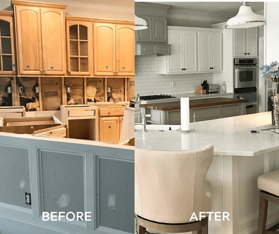 Before And After Photos Of Cabinet Refacing Resnooze Com